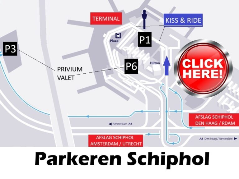 parkeren schiphol airport